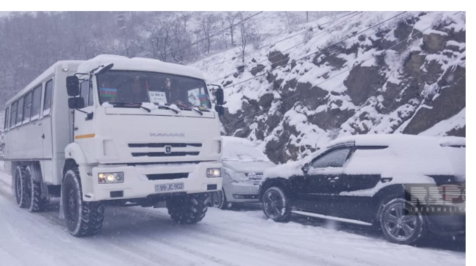 Laçın yolunda sülhməramlıların daha bir avtomobili maneəsiz hərəkət edib 
