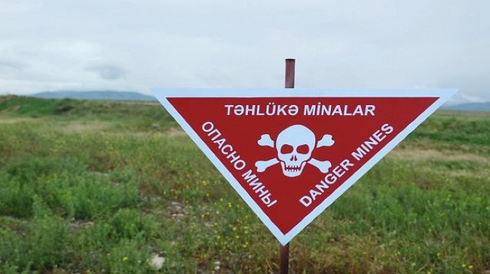 Azad edilmiş ərazilərdə daha 109 mina aşkarlandı