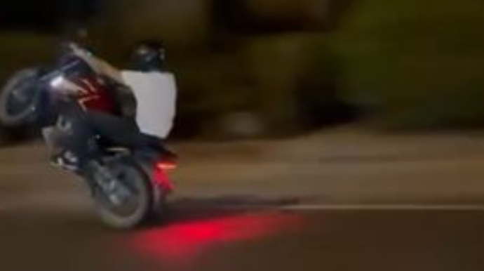 Bakıda motoxuliqanlıq edən şəxs həbs olunub - VİDEO