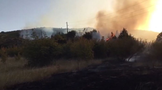 Ermənilər Laçın şəhəri və ətraf ərazilərdə 6 yanğın hadisəsi törədib - RƏSMİ   - VİDEO