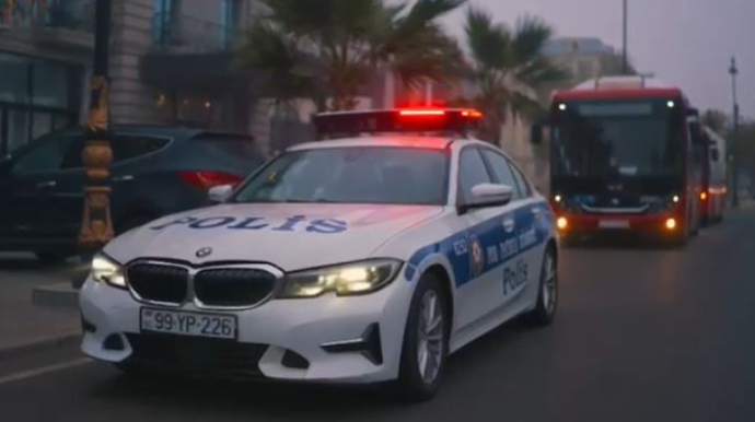 Polis Gəncədəki yarışla bağlı təhlükəsizlik tədbirləri görür - VİDEO 
