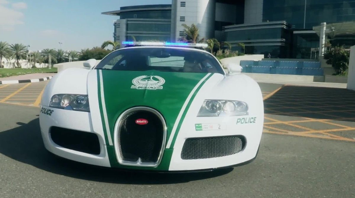 Dünyanın ən sürətli polis avtomobili 