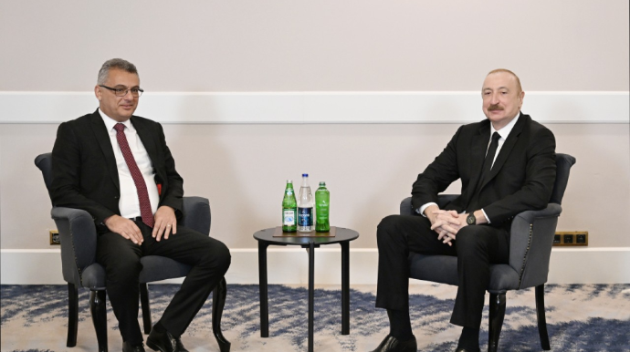 İlham Əliyev Antalyada Şimali Kipr Prezidenti ilə görüşdü - FOTOLAR   - YENİLƏNİB