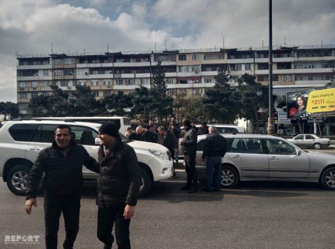 Bakıda iki minik maşını toqquşub - FOTO