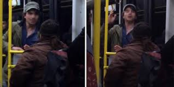 Avtobusa sərxoş minən gənclər yaşlı qadını təhqir etdi: “Allah bəlanı versin” - VİDEO