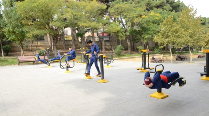 Biləcəri qəsəbəsindəki park əsaslı təmir olunub  - FOTO