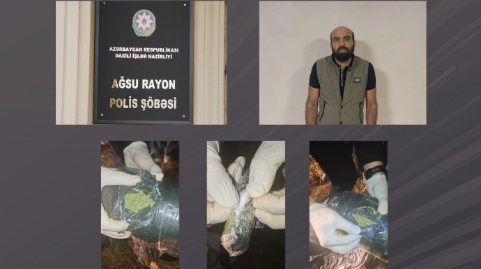 Narkotik satan şəxs həbs edildi - VİDEO