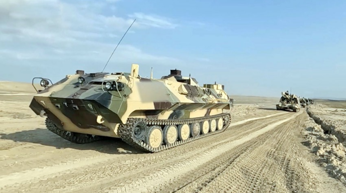 Azərbaycan-Türkiyə birgə taktiki təliminə hazırlıq məşqləri keçirilir  - VİDEO