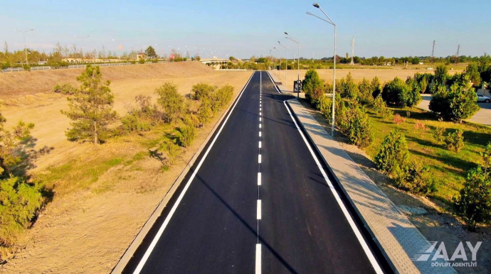 Завершено строительство перехода на евлахском участке дороги Баку - Газах - ВИДЕО