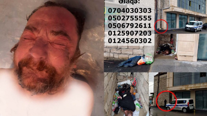 Bakıda naməlum kişi meyiti tapılıb  - FOTO