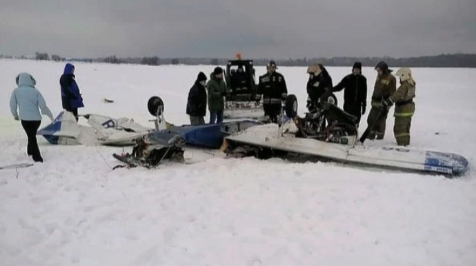 Rusiyada təyyarə qəzası: Ölən və yaralananlar var  - FOTO - YENİLƏNİB