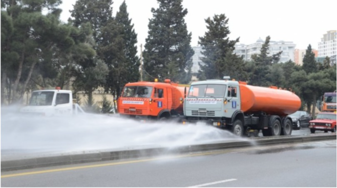 Sabah Bakıda növbəti dəfə əlavə gücləndirilmiş dezinfeksiya işləri aparılacaq