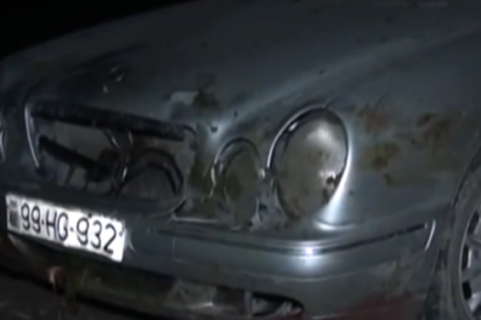 Maşın qoyun sürüsünə girib, tələfat var - VİDEO