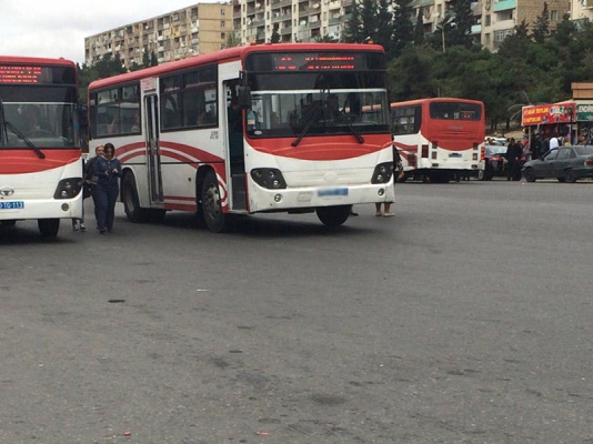 Dörd avtobus cərimə meydançasına aparıldı