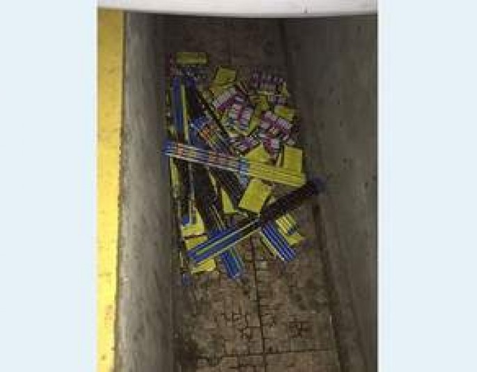 Avtomobildən 4 mindən çox pirotexniki vasitə müsadirə edilib - FOTO