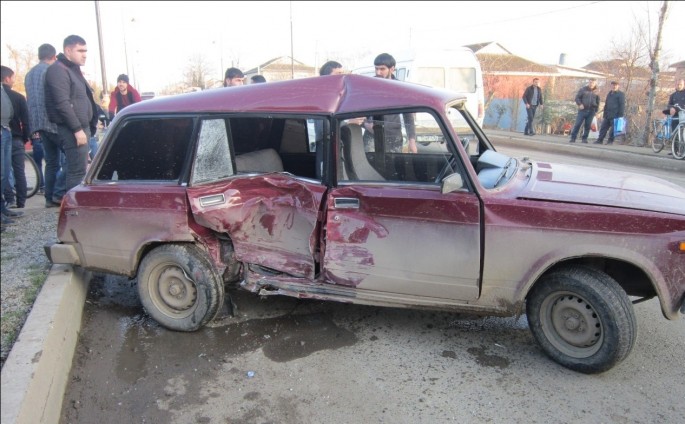 Cəlilabadda “VAZ” yük avtomobili ilə toqquşub - VİDEO