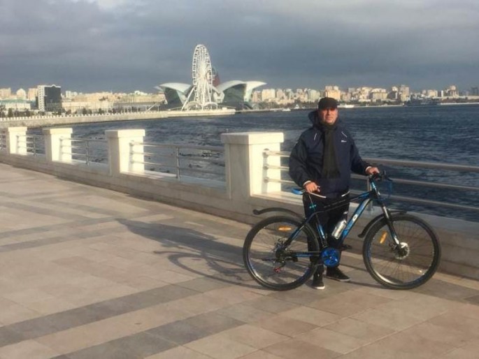 Müşfiq Ələsgərlinin oğurlanmış velosipedi tapıldı - FOTO 