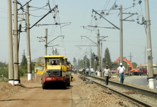 Dəmir yolunun əsaslı təmirinə başlanılıb - Alabaşlı-Gəncə