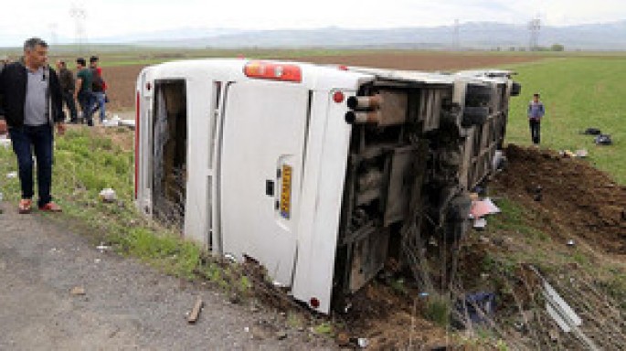 İranda avtobus aşdı - 13 nəfər öldü