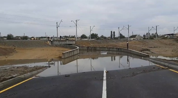 Sabunçu stansiyasındakı gölməçə ilə bağlı  - RƏSMİ AÇIQLAMA
