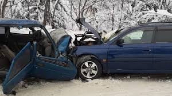 “Kia” “Hyundai”la toqquşdu: 4 ölü, 4 yaralı - FOTO