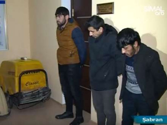 Avtoyuma məntəqəsinə 4 min manat ziyan vuranlar saxlanıldı - VİDEO