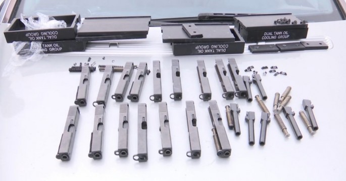 Qanunsuz silah hissələri satan şəbəkə ifşa olunub