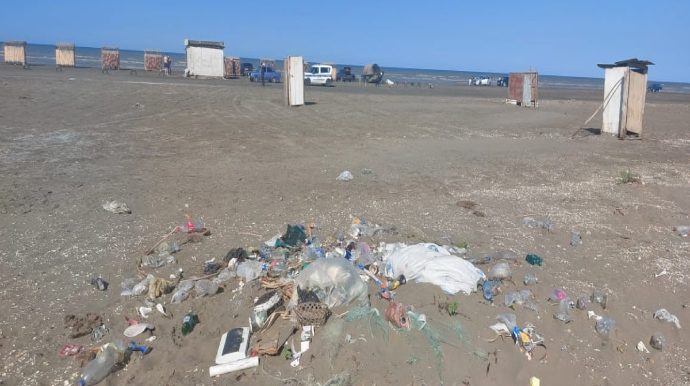 Xaçmazda ətraf mühiti çirkləndirənlər cəzalandırıldı  - FOTO