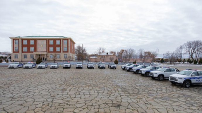 Полиции Нахчывана переданы новые автомобили   - ФОТО