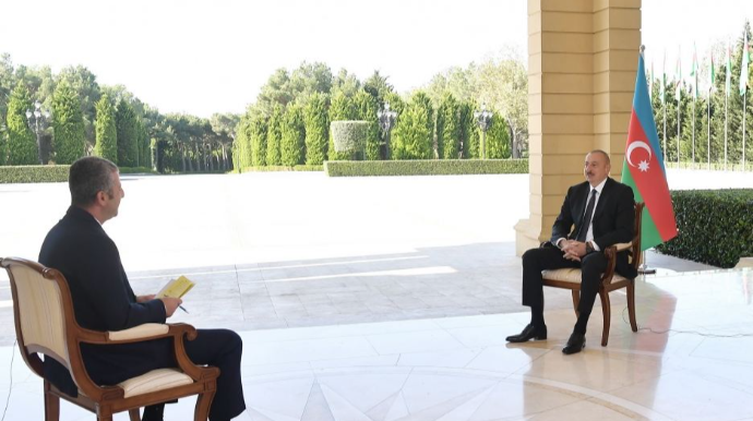 Prezident İlham Əliyev: "Hər şey plan üzrə gedir" 