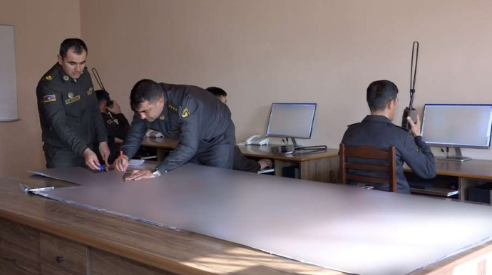 Naxçıvan Qarnizonu Qoşunlarında komanda-qərargah təlimi keçirilib - FOTO + VİDEO 