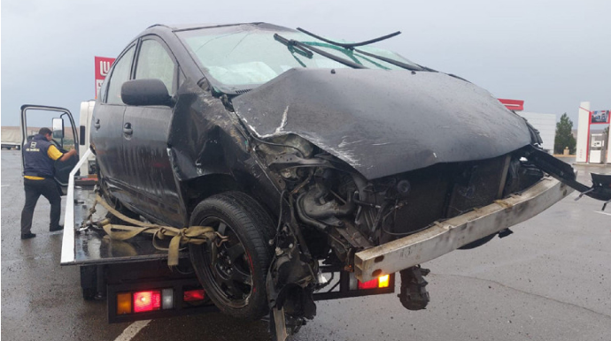 "Prius" idarə edən Məhkəmə Tibbi Ekspertiza  Birliyinin eksperti qəzada ölüb  - FOTO
