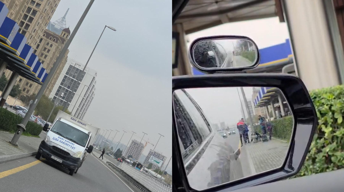 Təhlükə sovuşdu - Avtosfer.az-ın gündəmə gətirdiyi problem həll olundu – VİDEO