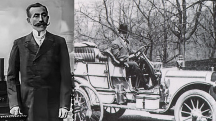 Bakıya ilk avtomobili o gətirib – TARİXİ FOTO 