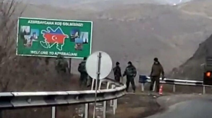 Hərbçilərimiz Qafan-Gorus yolunu bağladı - Ermənilər təşvişə düşdü 