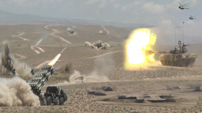 10 min şəxsi heyət, 100 tank, 200 raket: Ordumuz anti-terror təliminə başlayır 