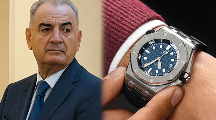 Akif Həsənov: "Oğluma 100 minlik saat, yarım milyon manatlıq rəsmlər almışdım"