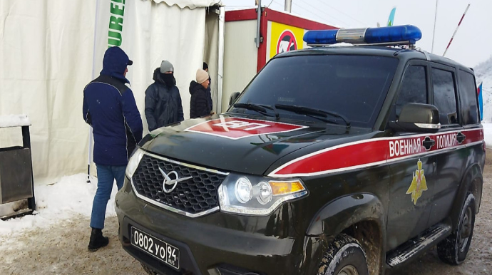 Laçın-Xankəndi yolundan RSK-nın daha iki avtomobili keçib - FOTO 