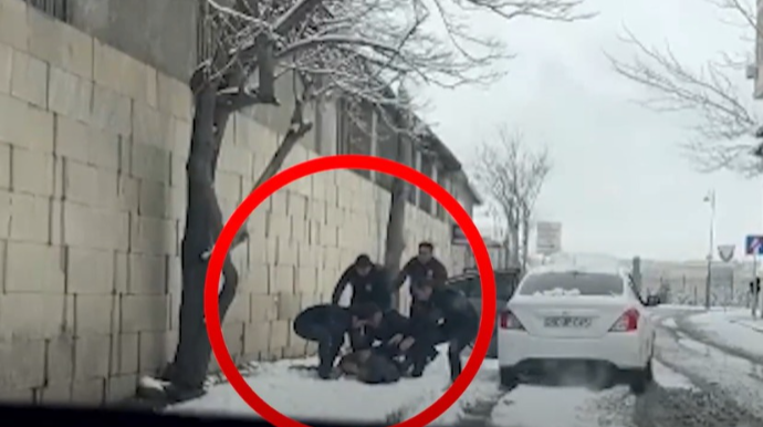 Nərimanovda ƏMƏLİYYATLAR:  silahlı şəxslərin saxlanılmasının anbaan görüntüləri  - VİDEO - FOTO