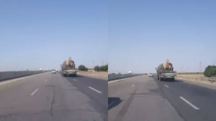 İran hökuməti ölkənin qərbinə ağır texnika və silahlar yeridir  - VİDEO