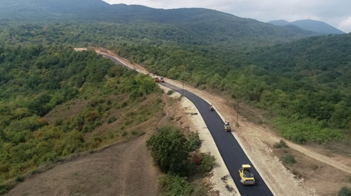 Prezident Ucarda yol tikintisinə  8 milyon manat ayırıb