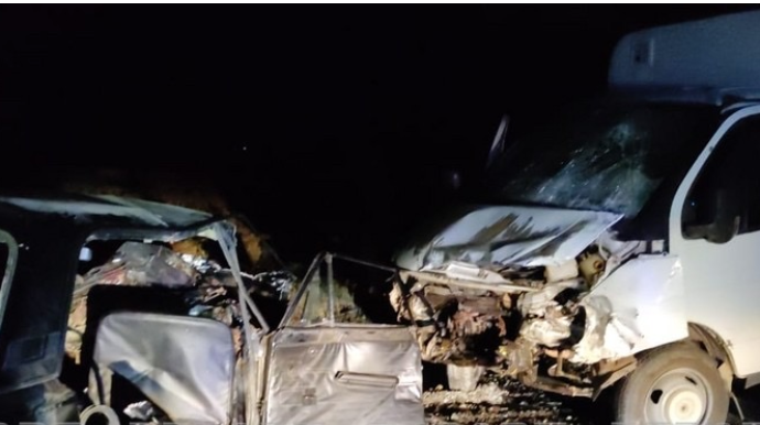 Qubada dəhşətli qəza; "Qazel" və "06" toqquşdu - 2 ölü, 4 yaralı var   - FOTO