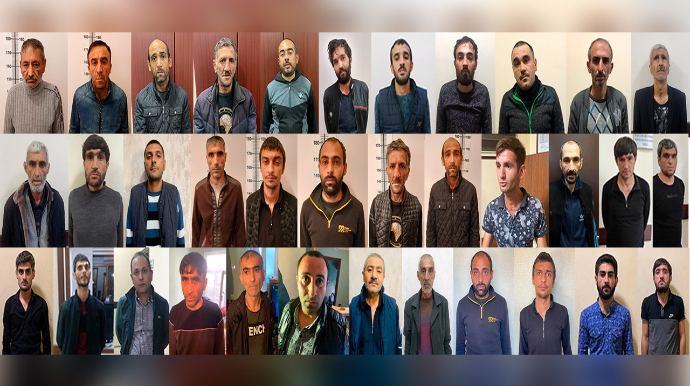 Sabunçuda narkotik dövriyyəsinə görə daha 39 nəfər saxlanılıb - VİDEO