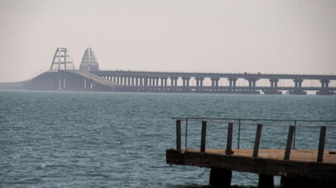 Krım körpüsünü “hasarladılar” - FOTO 