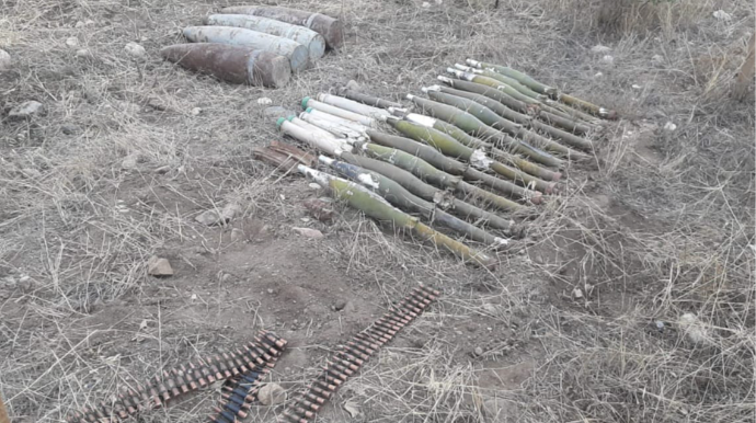 Zəngilanda hərbi sursatlar aşkar edilib