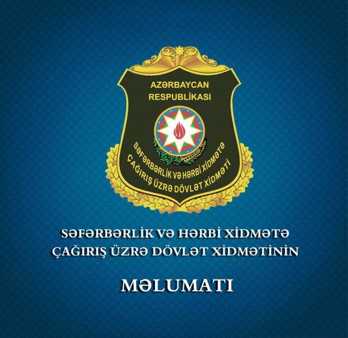 Hərbi xidmətə göndərilən çağırışçılar bu gün SMS vasitəsi ilə məlumatlandırılacaqlar