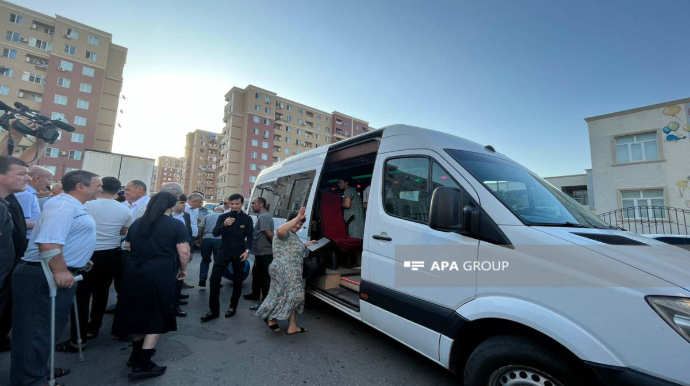 Füzuliyə ilk köç karvanı yola düşdü  - FOTO