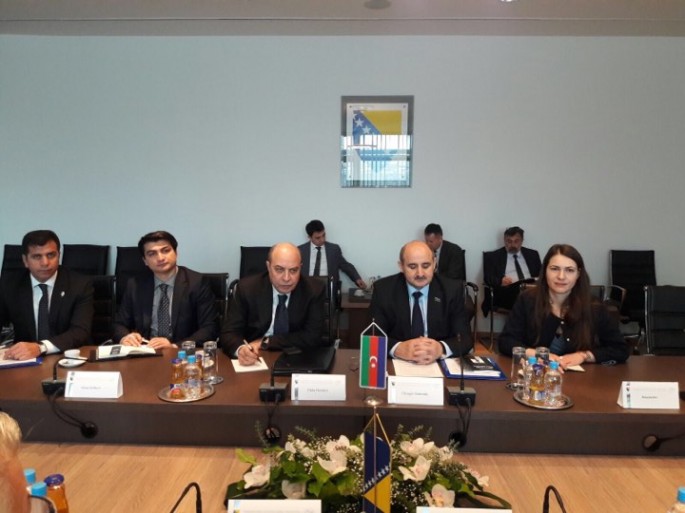 Millət vəkili Çingiz Qənizadə Bosniya və Hersoqovinada rəsmi görüşlərə başladı