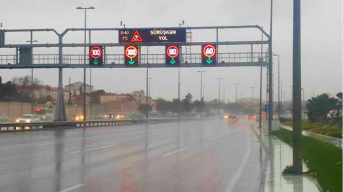Zığ dairəsi-Hava Limanı yolunda sürət həddi endirildi 