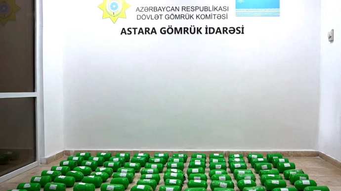 Gömrükçülər kələmin içindən 100 kiloqram narkotik tapdılar - FOTO - VİDEO 